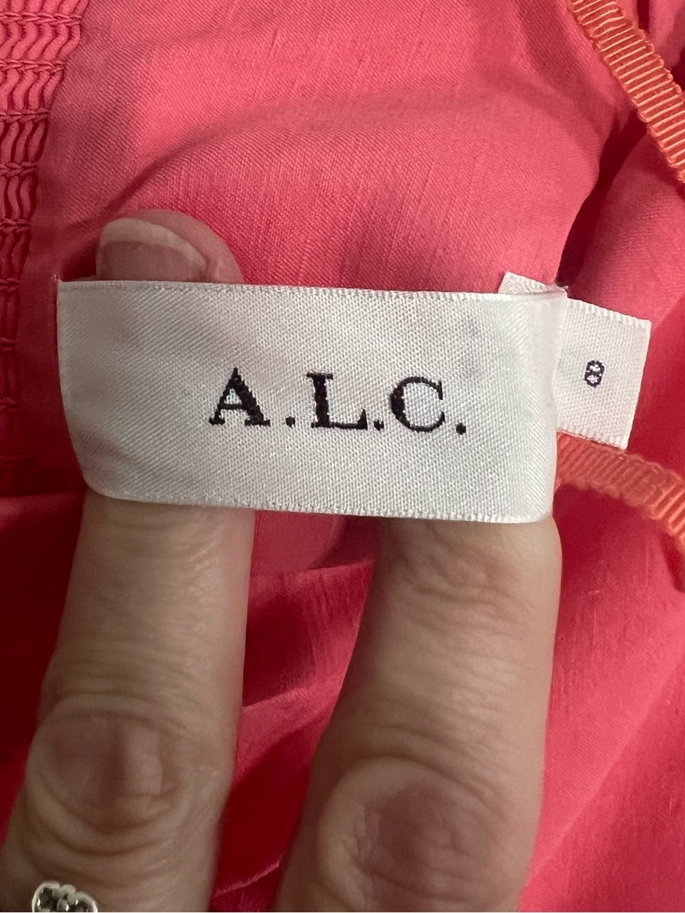 ALC Mila Off Shoulder Linen Blend Mini Dress - Picture 10 of 16
